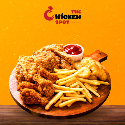 2 Chicken Fingers, Fries, Signature Sauce, 12 oz. drink (No Substitutions or Upgrades)