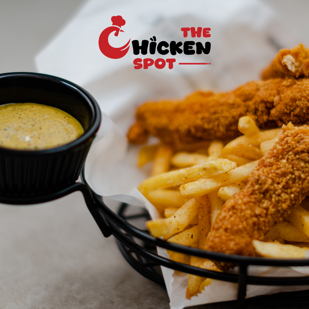 Chicken Fingers, Fries, Texas Toast, Slaw & Signature Sauce